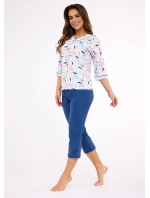 Cornette 732/452 Amelia 2 3/4 M-2XL dámske pyžamo
