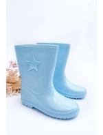 Dziecięce Gumowe Kalosze Jasnoniebieskie Malvi