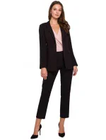 K036 Blejzer s jednou zadnou časťou - čierny