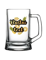 Personalizovaný pohár na pivo s letným ovocím Personalizovaný pohár na pivo s letným ovocím