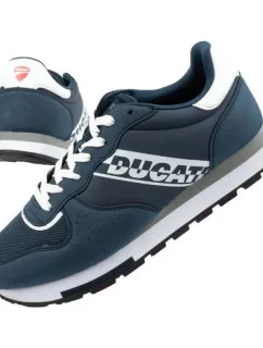 Pánska športová obuv DS410-11 Dark blue with white - Ducati