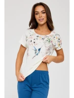 DÁMSKE PYŽAMO KR 369/345 FLORIS