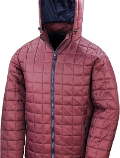 Result R 401X Prešívaná bunda s kapucňou 30.401X ruby/navy