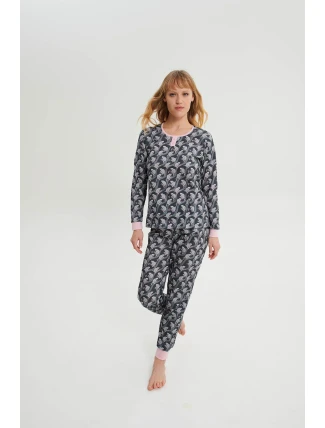 Vamp - Pyžamo s dlhými rukávmi 19465 - Vamp