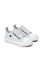 Dziecięce Klasyczne Niskie Trampki BIG STAR HH374094 Niebieskie