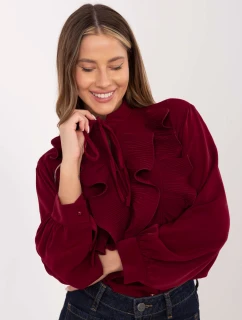 IT košeľa KS 29033.87 bordová