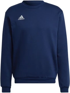 Pánske teplákové tričko Entrada 22 H57480 Dark Blue - Adidas
