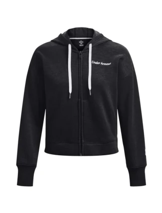 Dámske tričko Essential Fleece Script FZ W 1374106-001 - Under Armour