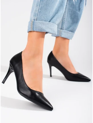 Módne lodičky dámske na širokom podpätku Módne lodičky dámske na širokom podpätku