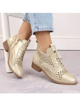 Potocki topánky W WOL205 zlaté