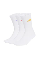 Ponožky adidas Cushioned Sportswear Crew, 3 páry, biele, KQ6760 Ponožky adidas Cushioned Sportswear Crew, 3 páry, biele, KQ6760