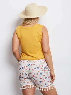 Šortky AT SN 2101A.04X biela