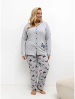 DU PI pyžamo FP 504.17 sivé