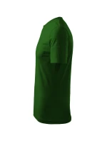 Klasické tričko unisex fľaša zelená