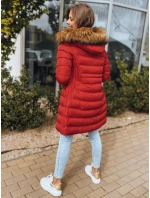 Dámska zimná bunda TERIS červená FashionStreet TY3097 Dámska zimná bunda TERIS červená FashionStreet TY3097