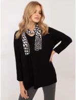 Blúzka DHJ BZ 19226.91 čierna Blúzka DHJ BZ 19226.91 čierna