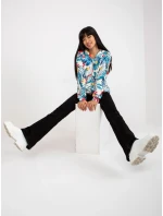 Mikina RV BL 8120.69P biela a modrá