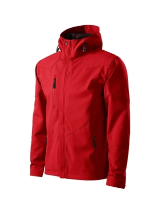 Nano pánska softshellová bunda červená