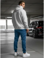 Modré pánske tepláky FashionStreet UX3370 Modré pánske tepláky FashionStreet UX3370
