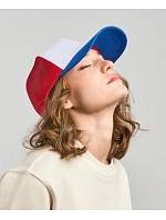 Atlantis Headwear Rapper Cotton-S 5-panelová truckerová čiapka 33.0260 biela/biela Atlantis Headwear Rapper Cotton-S 5-panelová truckerová čiapka 33.0260 biela/biela