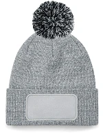 Beechfield B 443 Pletená čiapka Snowstar® 53.0443 melírovaná šedá/čierna Beechfield B 443 Pletená čiapka Snowstar® 53.0443 melírovaná šedá/čierna