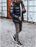 FashionStreet pánska tmavomodrá prešívaná bunda TX4159