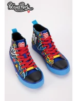 Trampki Pol'and'Rock Festival X Big Star SS174500 Niebieskie