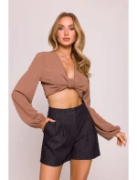 M860 Džínsové šortky - grafitové