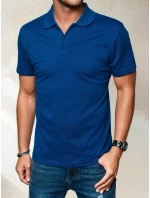 FashionStreet pánske modré polo tričko PX0551 FashionStreet pánske modré polo tričko PX0551