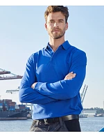 Daiber JN 1842 Pánske pracovné polo s dlhým rukávom z piké 02.1842 carbon Daiber JN 1842 Pánske pracovné polo s dlhým rukávom z piké 02.1842 carbon
