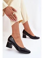 Lodičky na podpätku Vinceza 62292 Black Lodičky na podpätku Vinceza 62292 Black