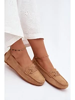 Dámske módne semišové mokasíny Camel Rabell