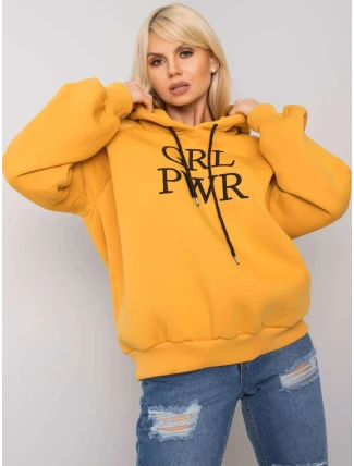 Mikina EM BL 651/3.39X tmavo žltá