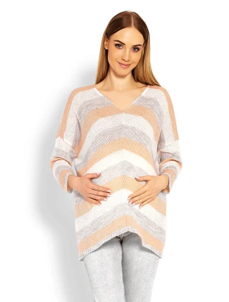 Tehotenský sveter model 114524 PeeKaBoo Tehotenský sveter model 114524 PeeKaBoo