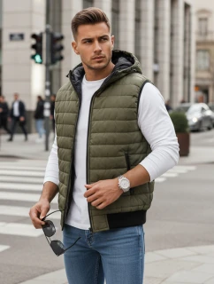 Pánska zelená vesta FashionStreet TX4237