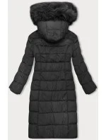 Dámska zimná bunda s kapucňou J Style graphite (16M9126-105)