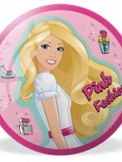 Detská gumová lopta 140 mm s motívom Barbie MONDO