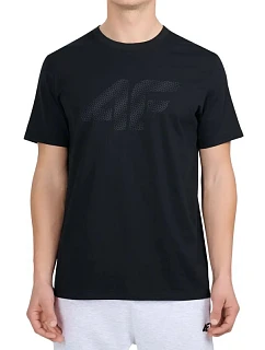 Pánske tričko 4F M3342 deep black 4FWMM00TTSHM3342 20S pánske