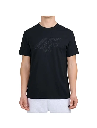 Pánske tričko 4F M3342 deep black 4FWMM00TTSHM3342 20S pánske Pánske tričko 4F M3342 deep black 4FWMM00TTSHM3342 20S pánske
