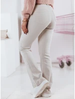 Dámske džínsové nohavice FLAREJOY light beige FashionStreet UY2367