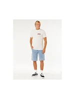 Pánske tričko RIP CURL Desti Animals Tee, biele Pánske tričko RIP CURL Desti Animals Tee, biele