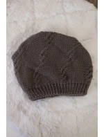 Dámska čiapka Lorena K377 mocca