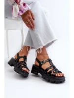 Pachnące Sandały Damskie ZAXY NN285039 Czarne