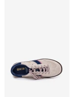 Zamszowe Niskie Sneakersy Damskie Big Star SS274679 HI-POLY SYSTEM Szare
