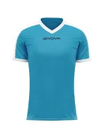 Pánske tričko Revolution Interlock M MAC04 0503 celeste / bianco - Givova Pánske tričko Revolution Interlock M MAC04 0503 celeste / bianco - Givova