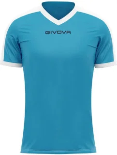Pánske tričko Revolution Interlock M MAC04 0503 celeste / bianco - Givova
