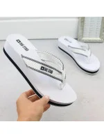 Dámske žabky na podpätku W NN274A726 white - Big Star