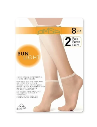 Dámske ponožky Omsa | Sun Light 8 deň A`2