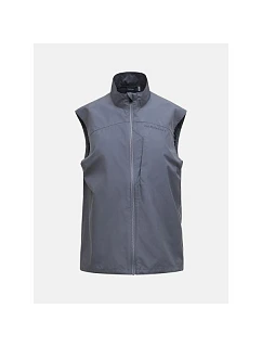 Pánska vesta PEAK PERFORMANCE M Glider Wind Vest, sivá