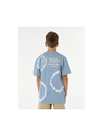Chlapčenské tričko RIP CURL Pacific Rinse Fin Tee-Boy, modré, detské Chlapčenské tričko RIP CURL Pacific Rinse Fin Tee-Boy, modré, detské